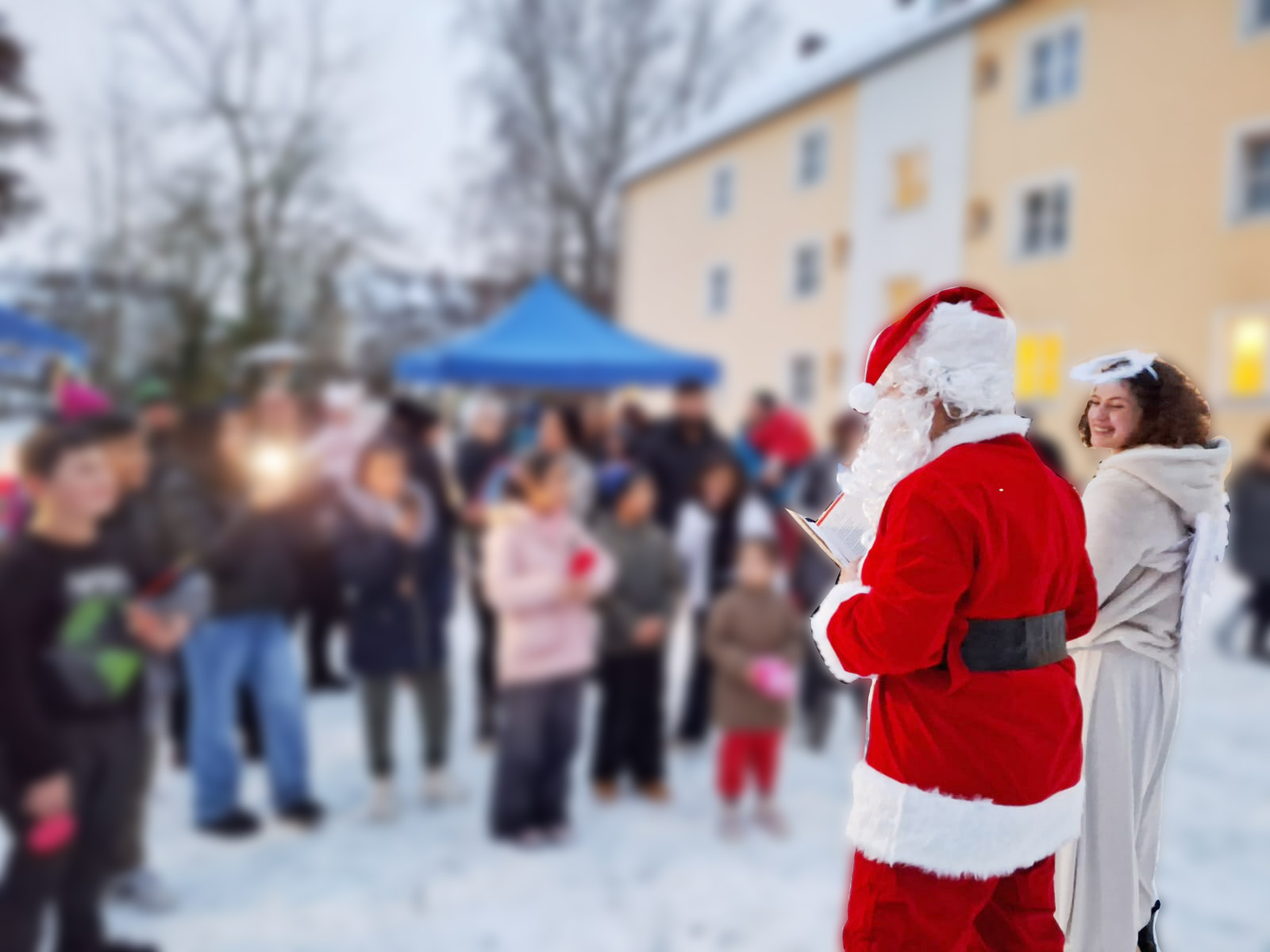 Nikolaus im Armenhaus